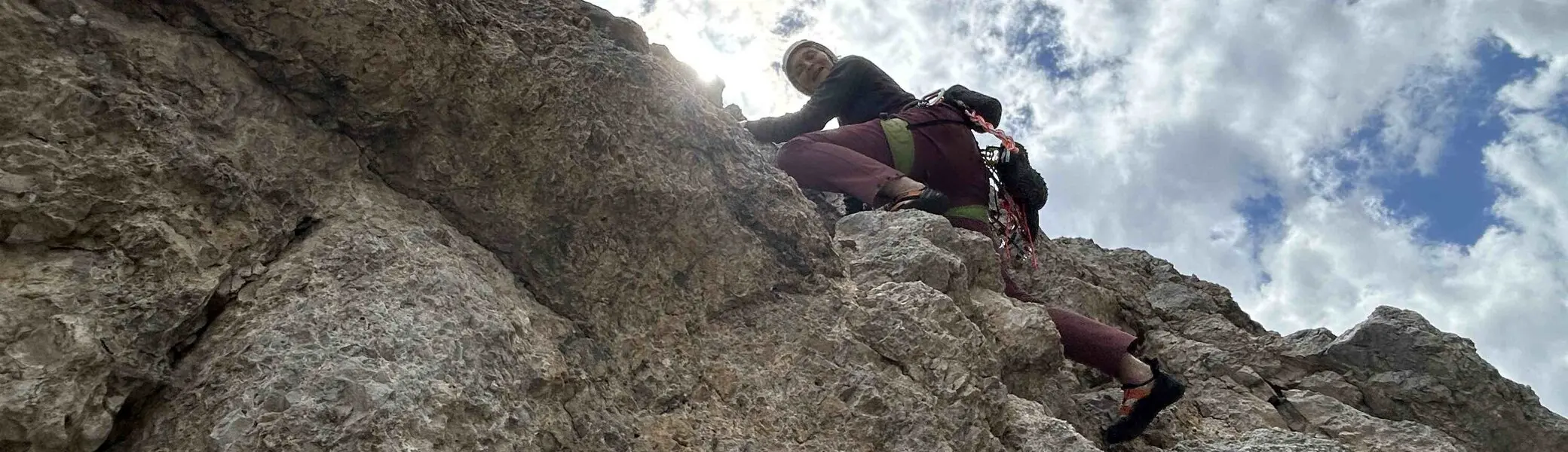 Klettern Sellapass | © DAV Illertissen