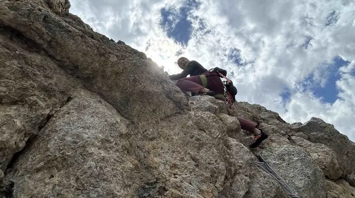 Klettern Sellapass | © DAV Illertissen