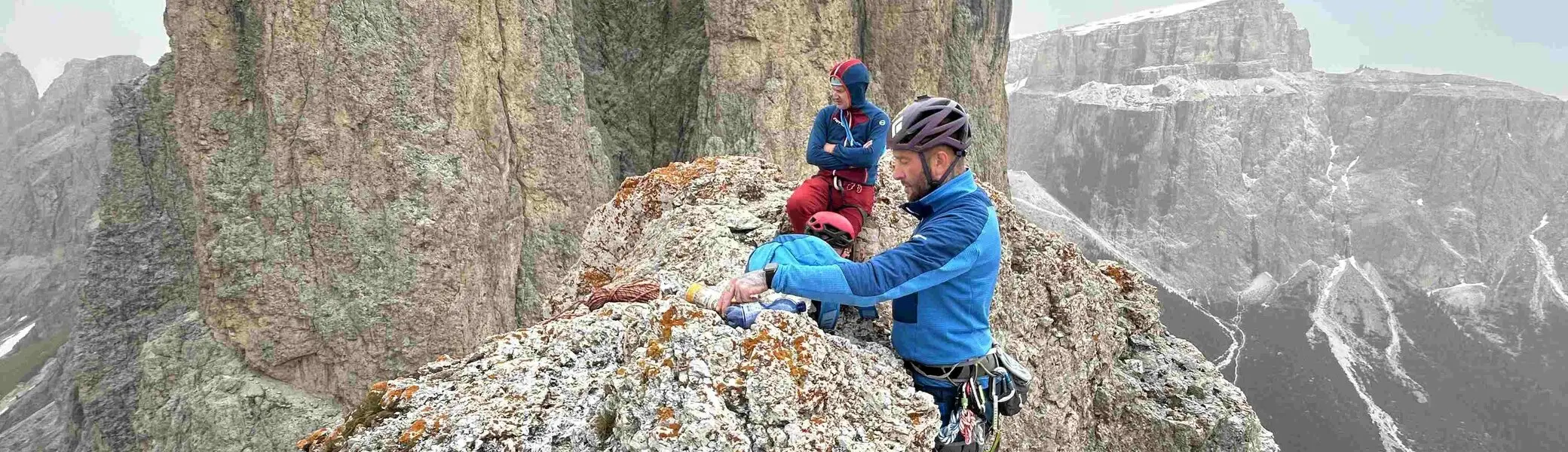 Klettern Sellapass | © DAV Illertissen