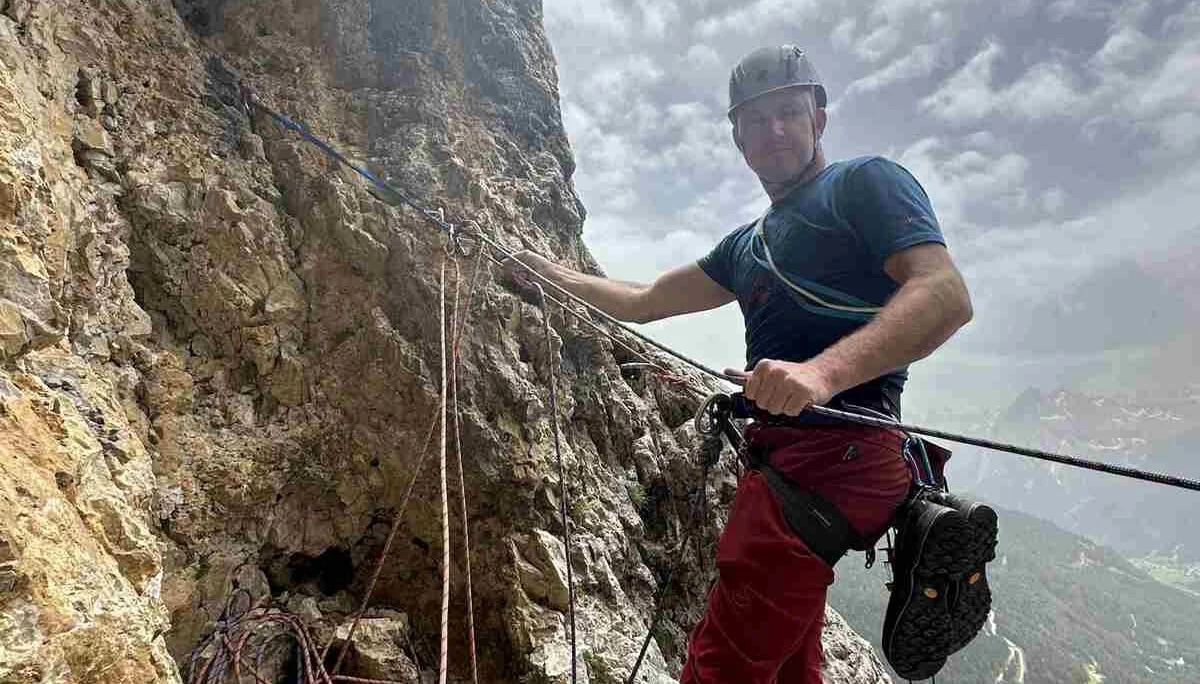 Klettern Sellapass - kleine Micheluzzi | © DAV Illertissen