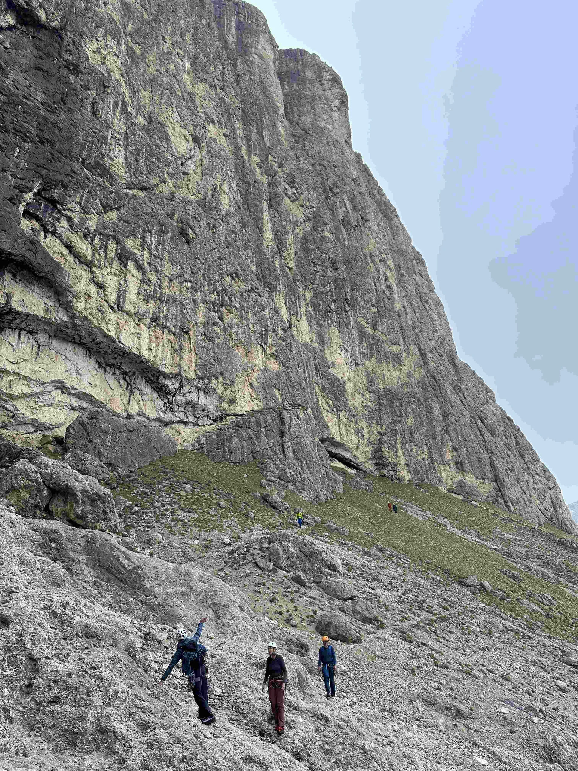n Sellapass - kleine Micheluzzi | © DAV Illertissen
