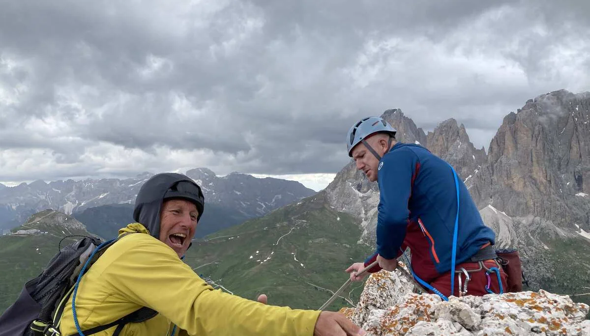 Sellapass - starke Seilschaft | © DAV Illertissen